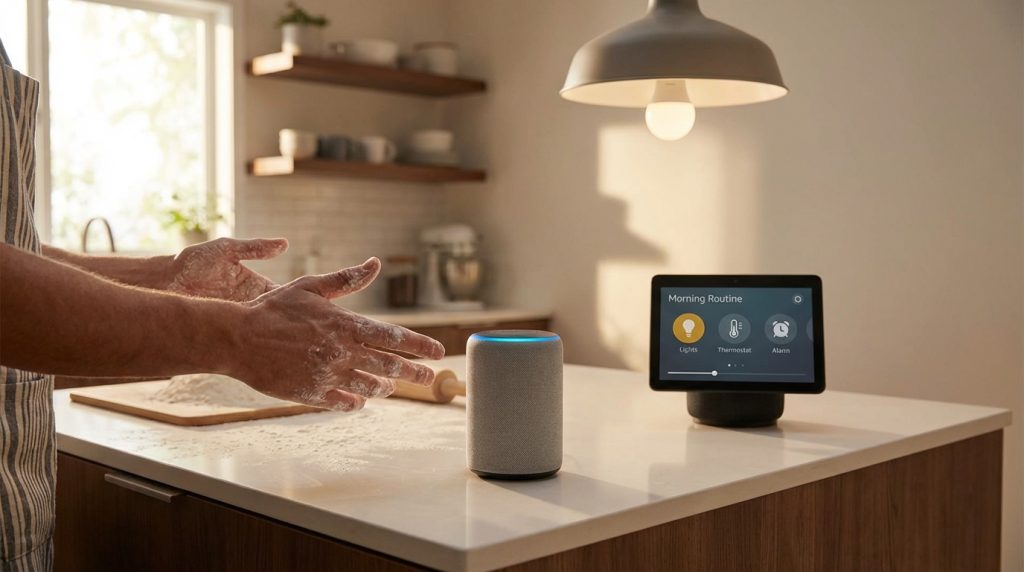 Akıllı ev nedir? Başlamak için en mantıklı ilk 3 cihaz 2 1. Akıllı Hoparlör: Evinizin Komuta Merkezi