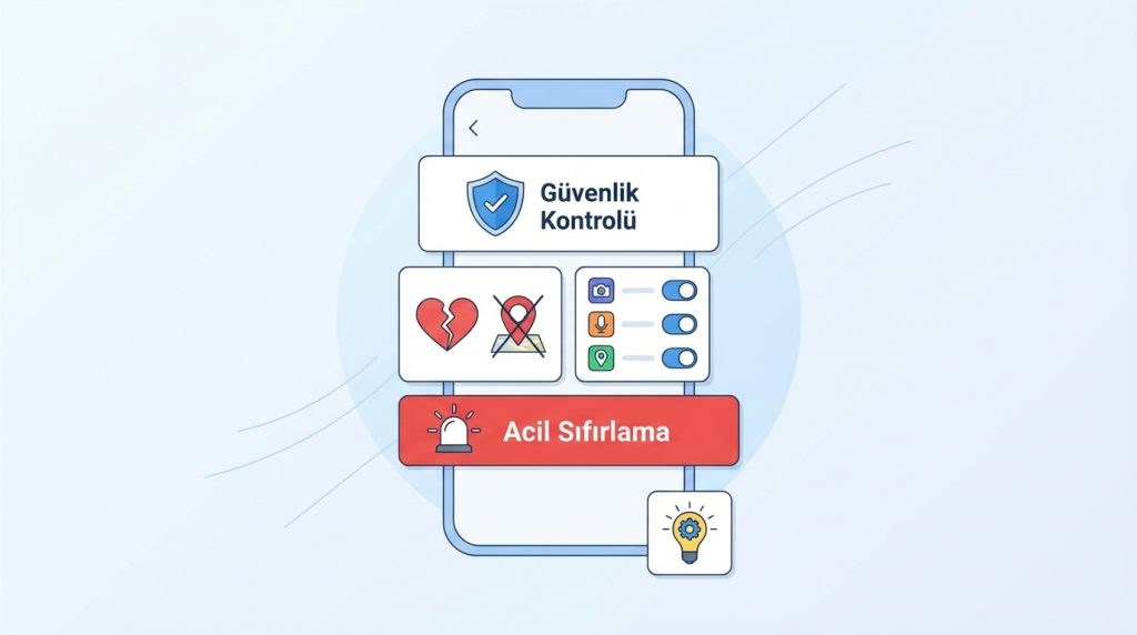 iPhone’da Gizlilik Kontrol Listesi: Ayarlardan 15 Önemli Nokta 4 15) Güvenlik Kontrolü Özelliğini Kullan