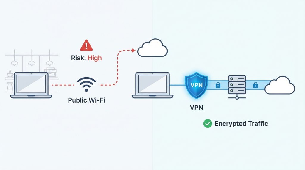 2. VPN (Sanal Özel Ağ)