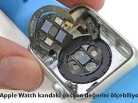 Apple watch kandaki oksijen
