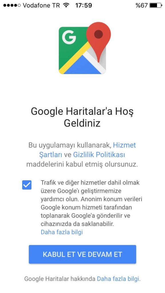 Google Maps Türkiye