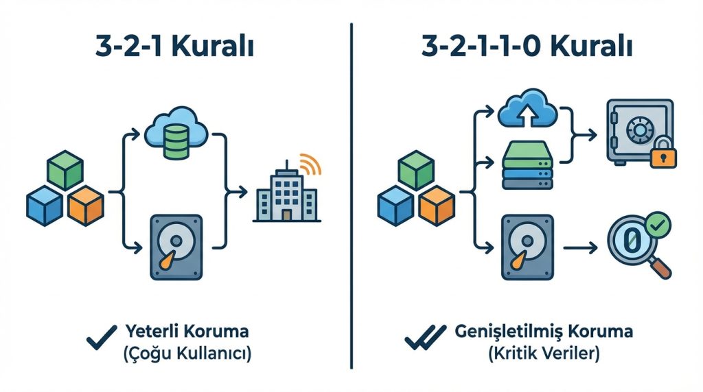 3-2-1 kuralı her durum için yeterli mi?