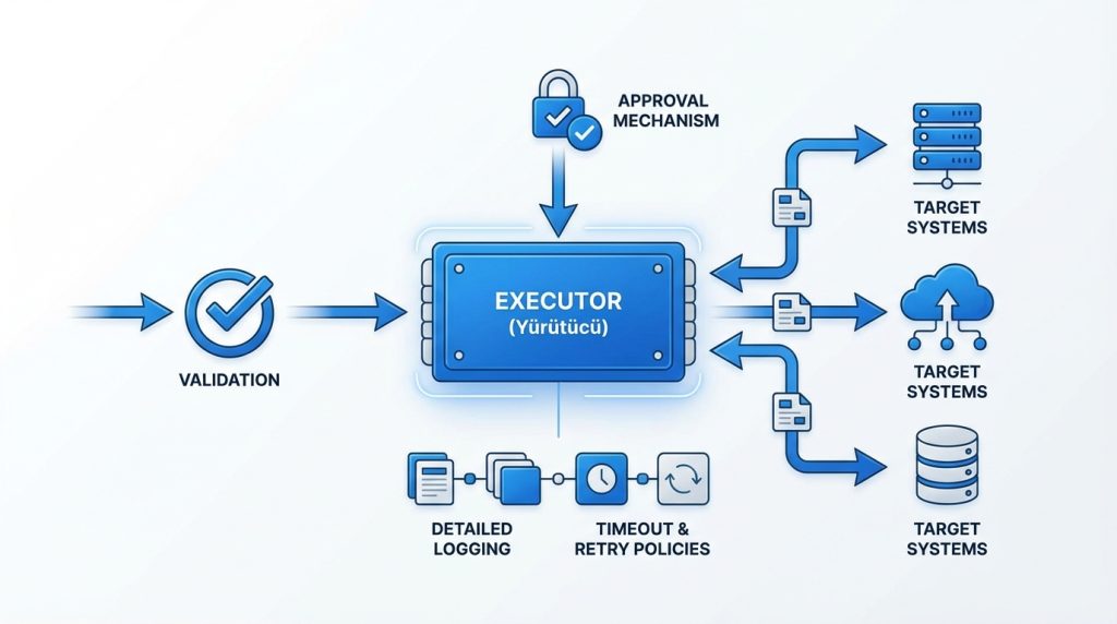 3) Executor (Yürütücü)