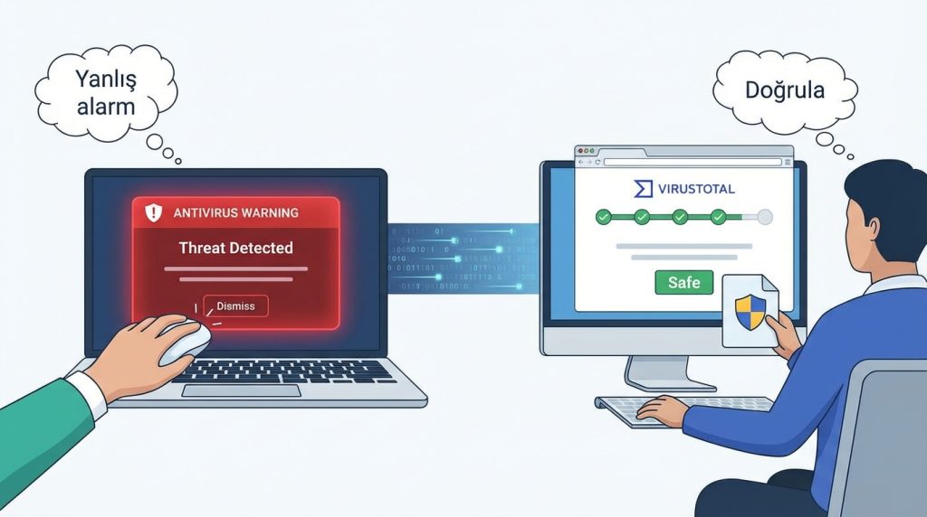 3. Antivirüs Uyarılarını Görmezden Gelmek