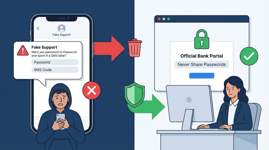 DM dolandırıcılıkları: en yaygın 10 senaryo 2 4. Sahte Müşteri Hizmetleri