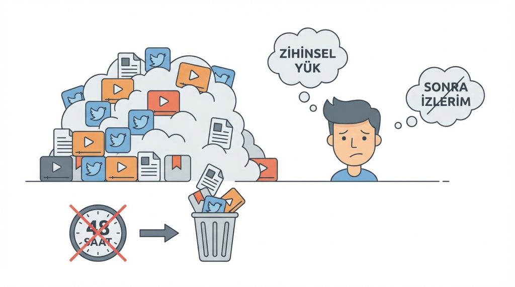 9. "Sonra İzlerim" Listesi Biriktirmek