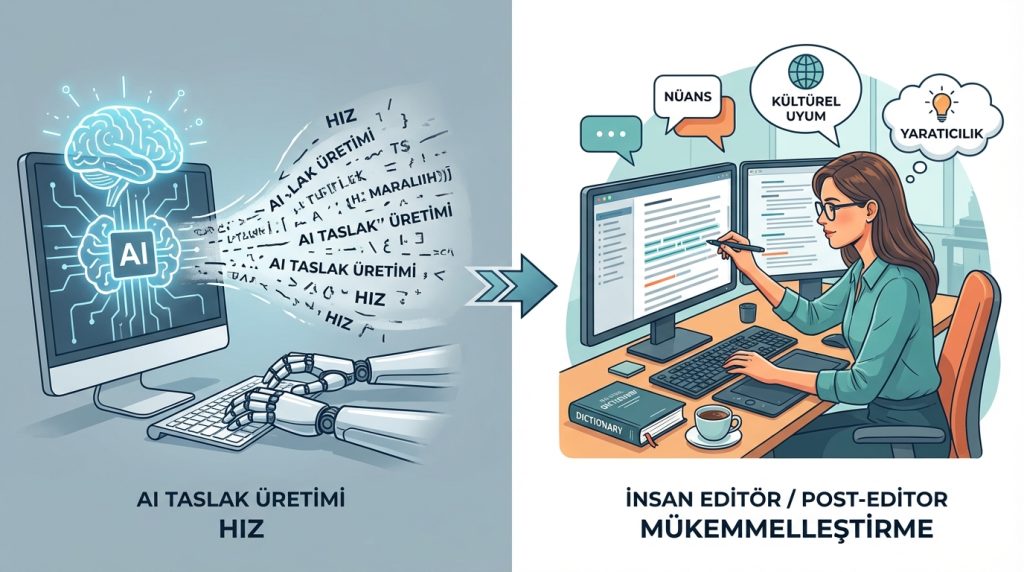 AI ile çeviri: hata riskini azaltma yöntemleri 4 AI çevirisi profesyonel çevirmenin yerini alabilir mi?