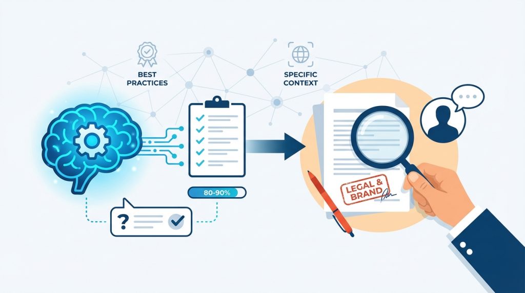 AI'ın oluşturduğu checklist'e ne kadar güvenmeliyim?