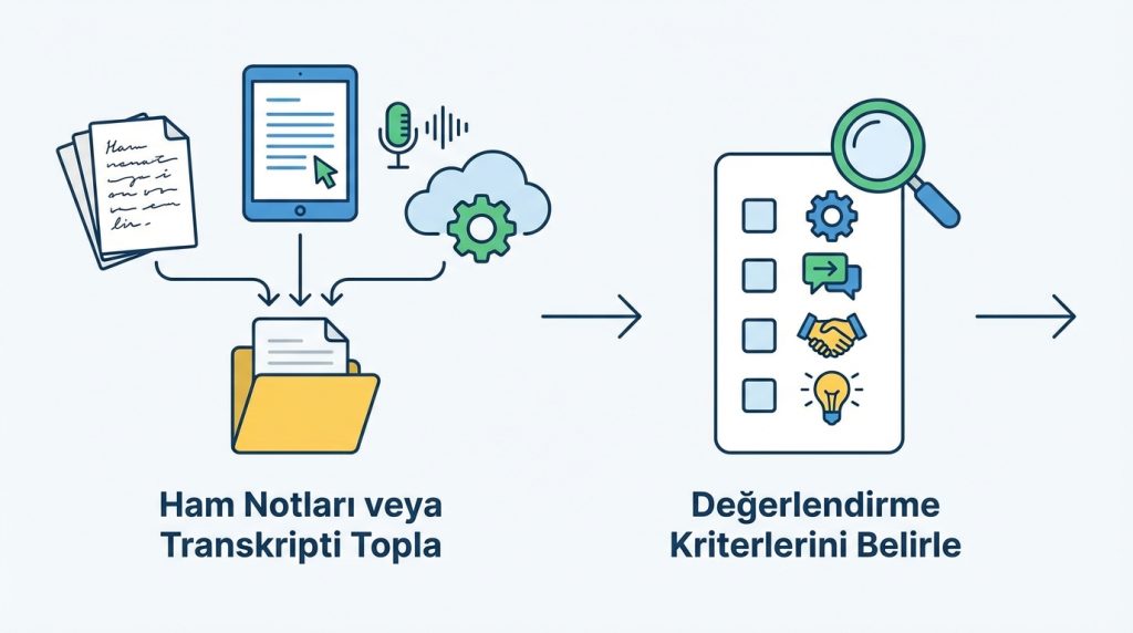 Adım Adım Aday Notlarını Düzenleme Süreci