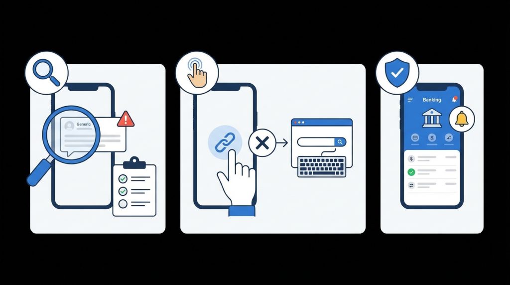 Banka/ödeme bildirimi gibi görünen mesajları doğrulama yöntemi 2 Adım Adım Doğrulama Rehberi