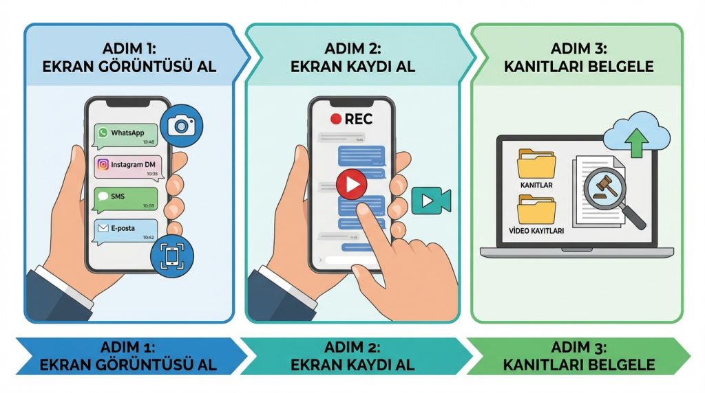 Adım Adım Kanıt Toplama Süreci