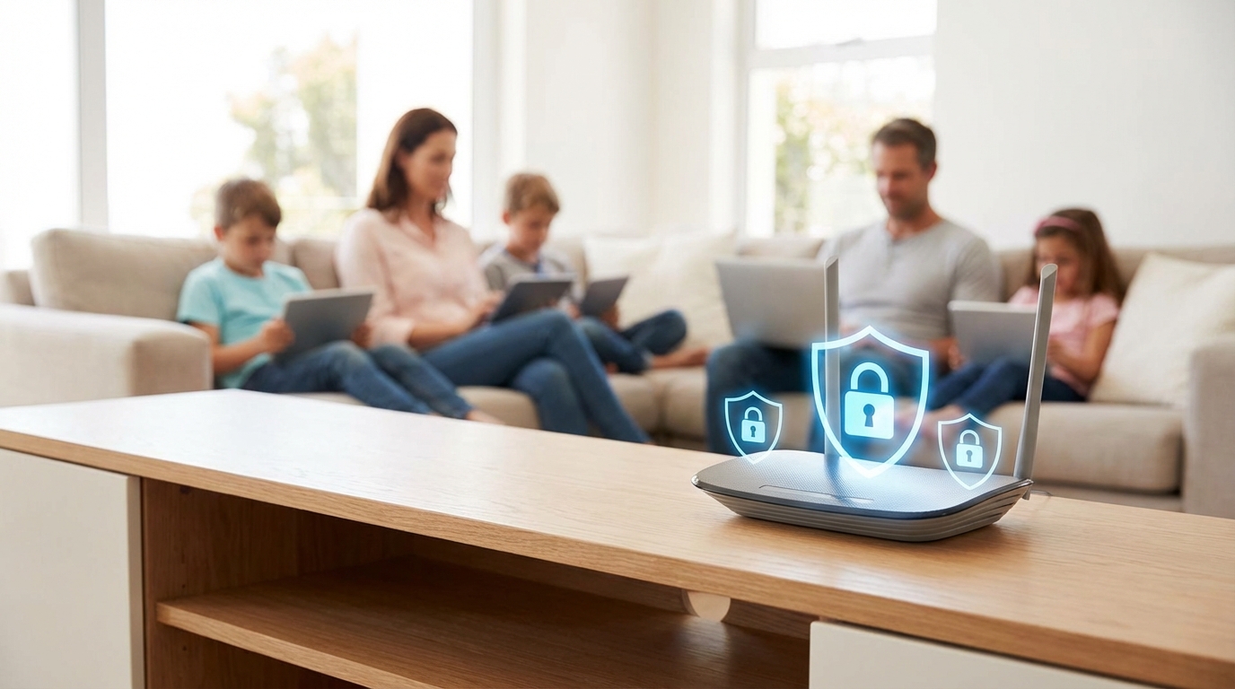 Aile için ev interneti güvenlik ayarları