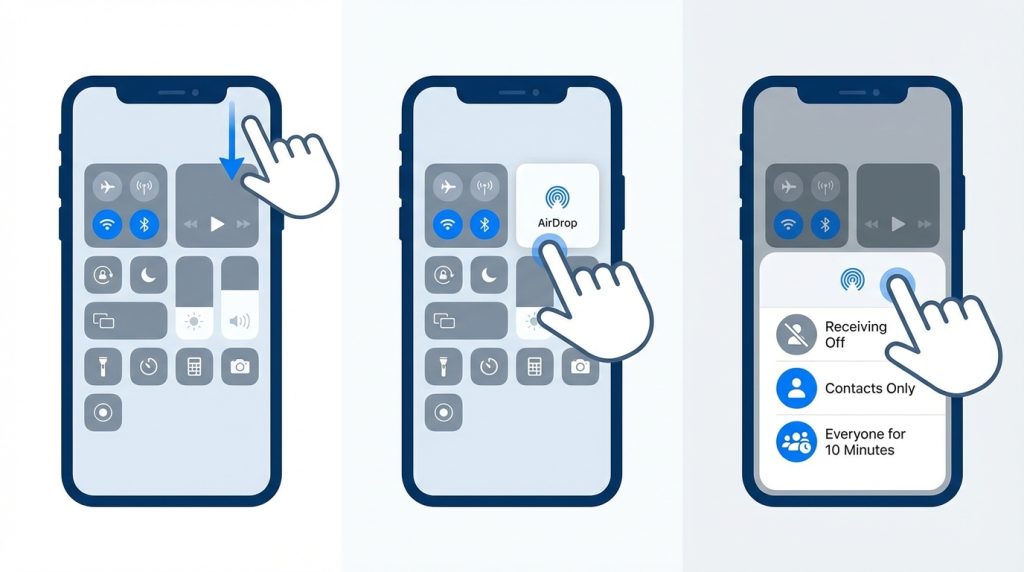 AirDrop Nasıl Açılır ve Ayarlanır?