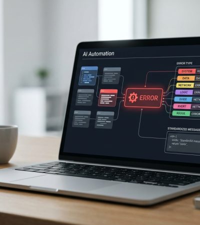 Ajan otomasyonunda hata sınıflandırma ve hata mesajı standardı