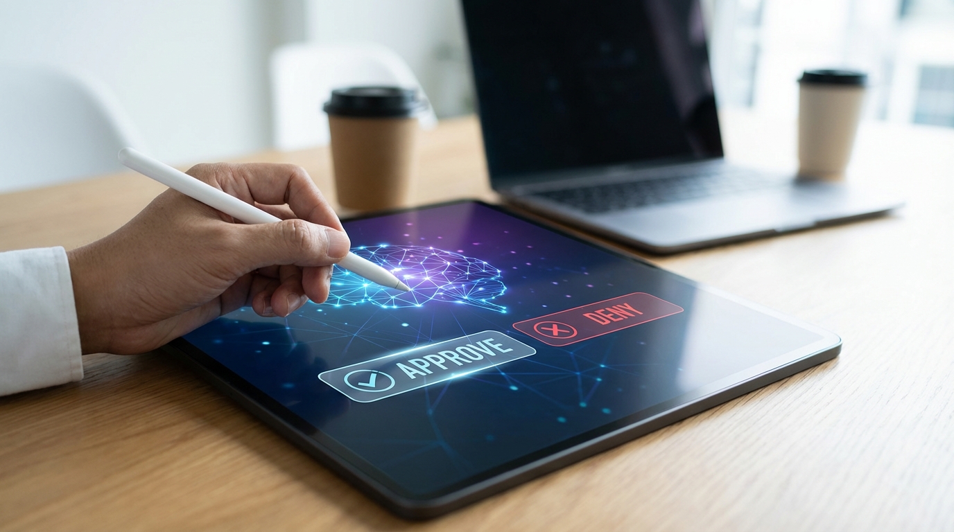 Ajanın yanlış aksiyonunu önleyen onay mekanizması tasarımı