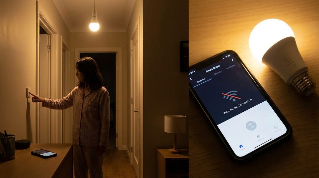 Akıllı evde internet kesilirse ne olur? 2 Akıllı Aydınlatma