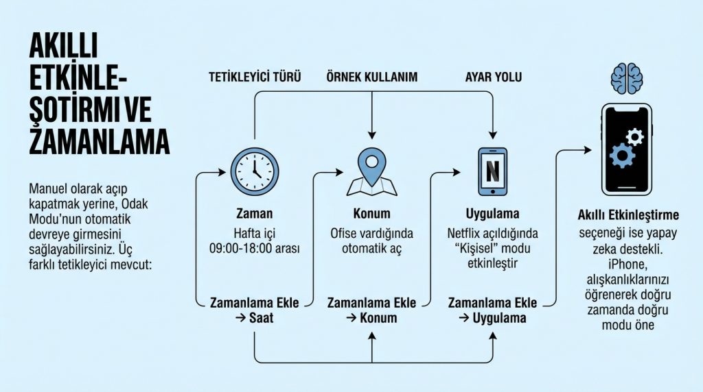 Akıllı Etkinleştirme ve Zamanlama