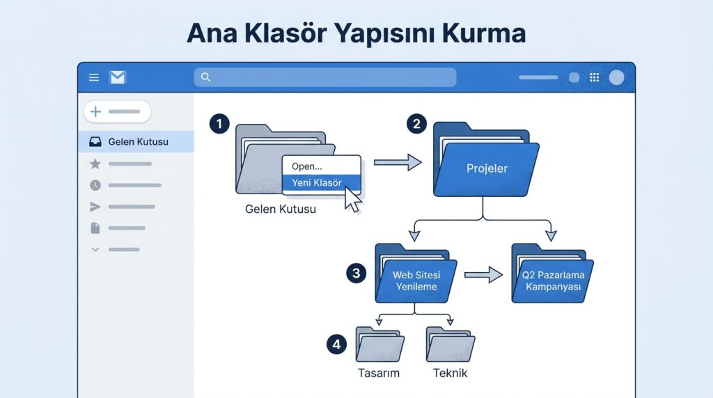 Ana Klasör Yapısını Kurma
