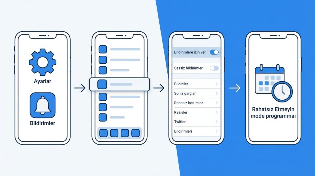 Zaman yönetimi için “bildirim ayarı” rehberi 2 Android'de Bildirim Ayarları Nasıl Yapılır?