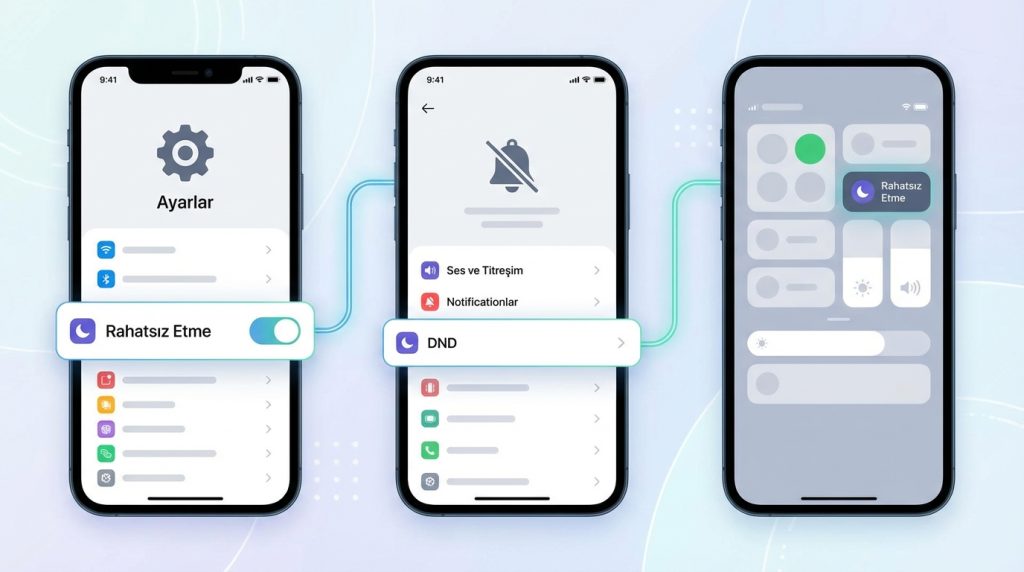Android'de Rahatsız Etme Modunu Ayarlama