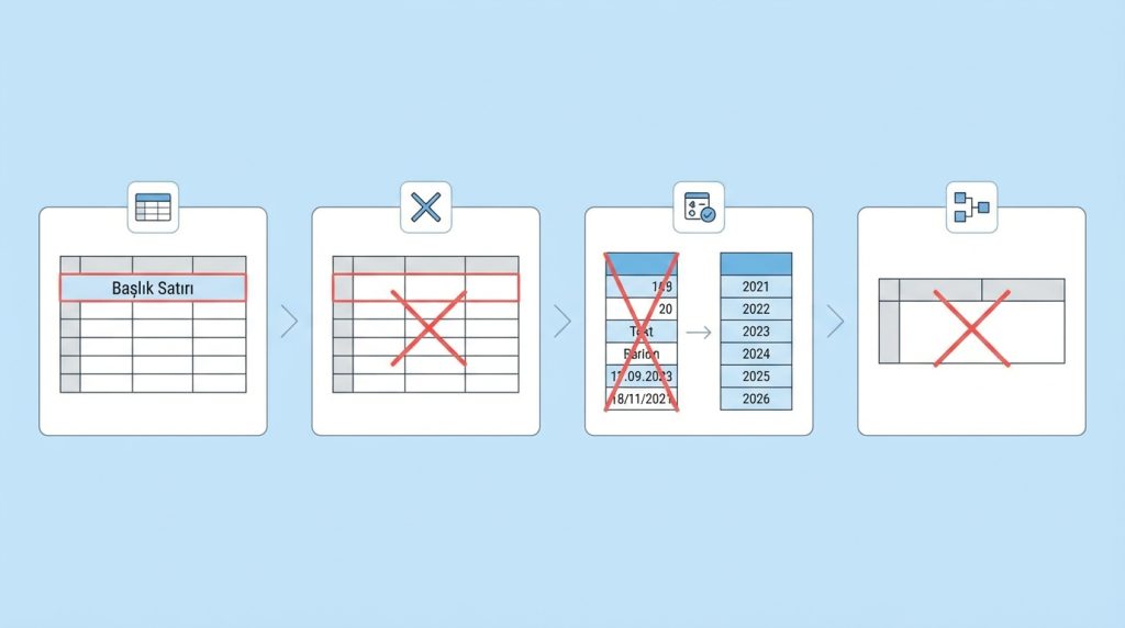 Excel PivotTable Nedir? Veri Özetlemenin En Pratik Yolu 2 Başlamadan Önce: Gerekenler