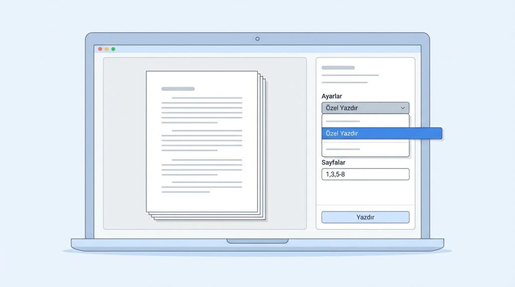 Word’de Yazdırma Önizleme: Baskı Öncesi Kontrol Listesi 4 Belgenin sadece belirli sayfalarını nasıl yazdırırım?