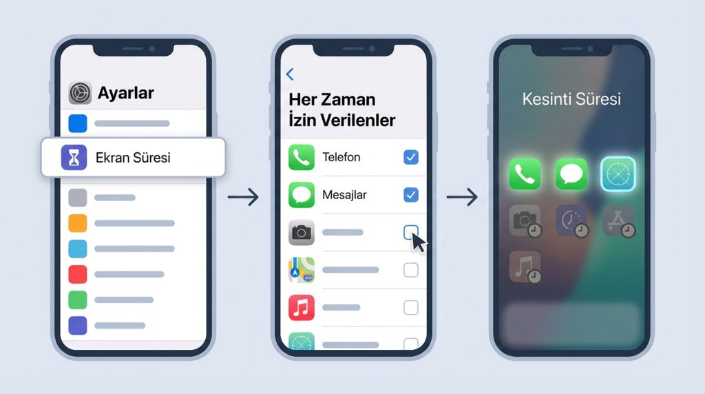 Belirli uygulamaları limitlerden muaf tutabilir miyim?