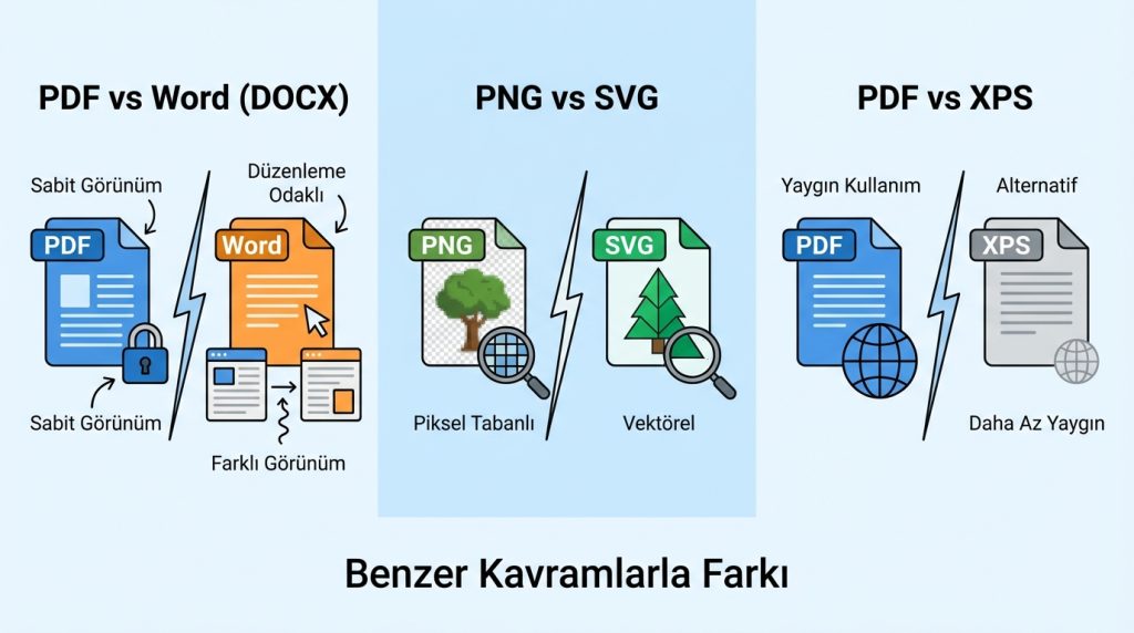 Benzer Kavramlarla Farkı