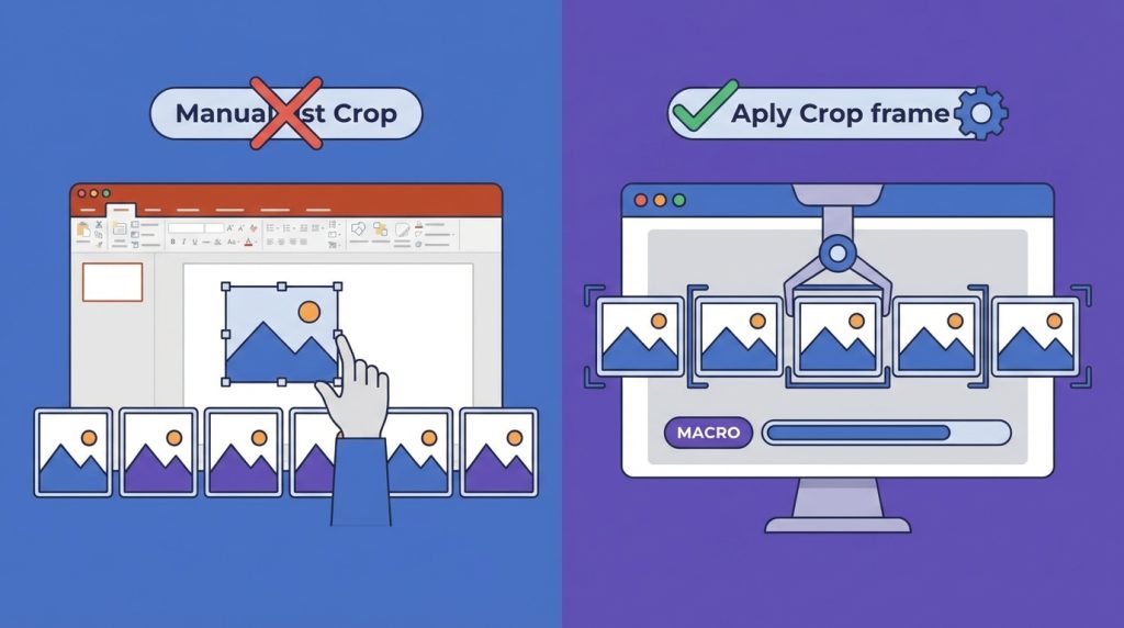 Birden fazla resmi aynı anda kırpabilir miyim?