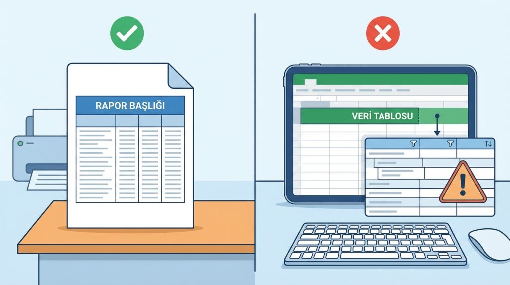 Birleştir & Ortala hiç kullanılmamalı mı?