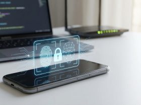 Biyometrik kilit (parmak izi/Face ID) güvenliği mantığı
