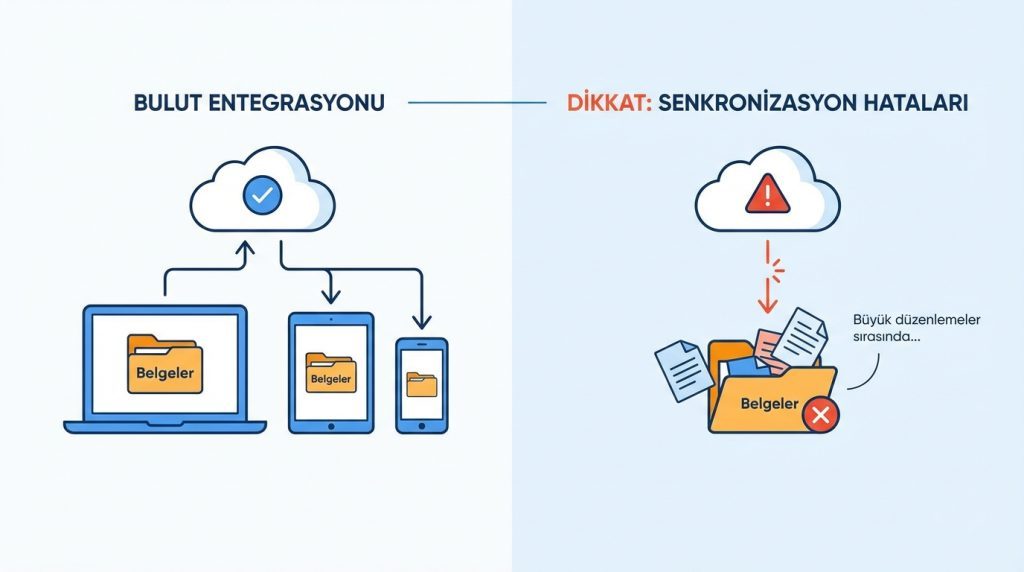 Dijital dosyalama: “Belgeler” klasörü nasıl yapılandırılır? 4 Bulut Entegrasyonu ve Yedekleme