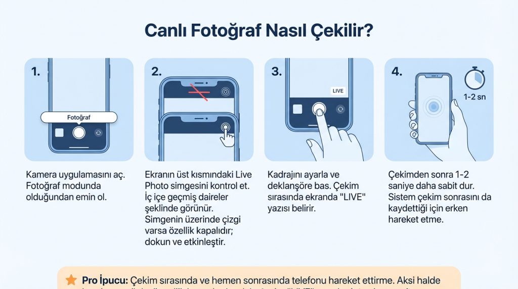 Canlı Fotoğraf Nasıl Çekilir?