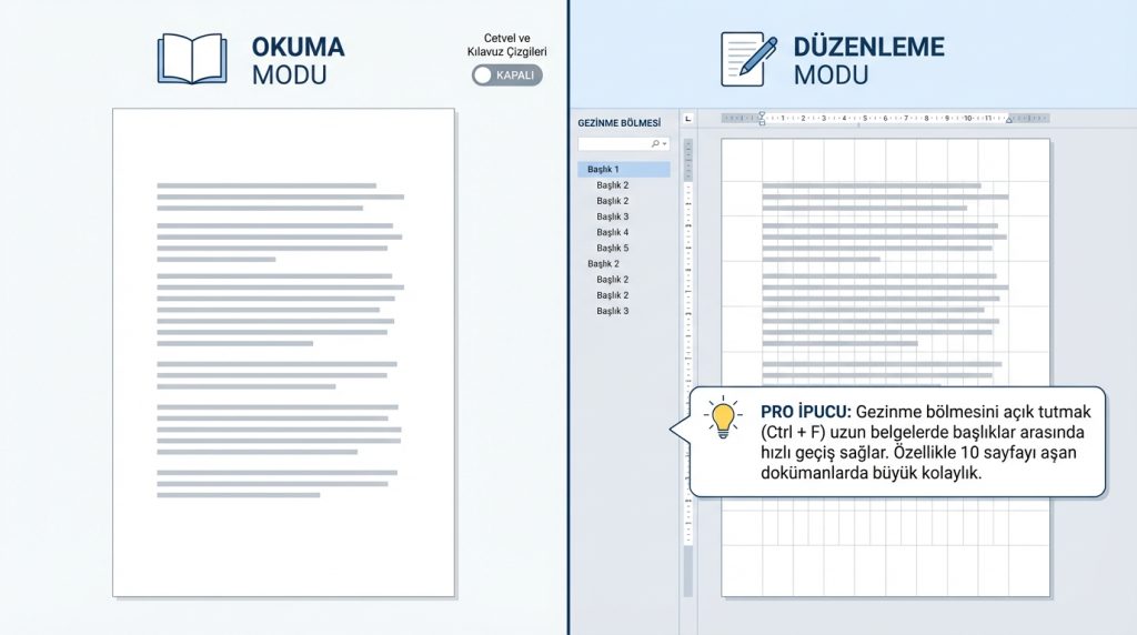 Cetvel ve Kılavuz Çizgileri