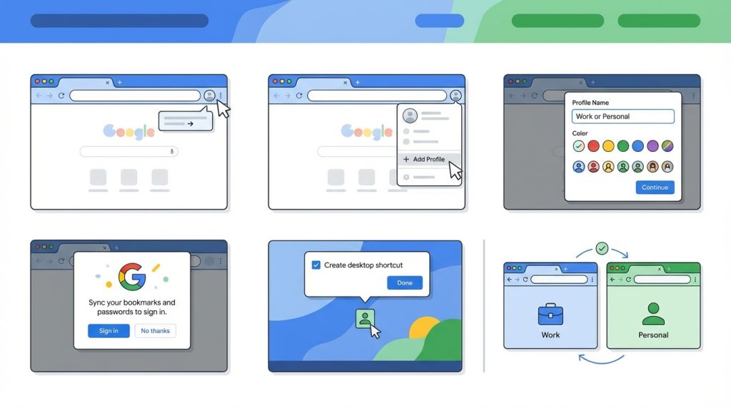 Tarayıcı profili nedir? İş/kişisel kullanım ayrımı nasıl yapılır? 3 Chrome'da Profil Oluşturma