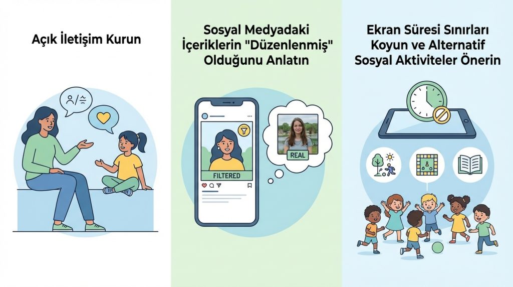 Sosyal karşılaştırma stresi: tetikleyicileri azaltma planı 4 Çocuğumu sosyal karşılaştırma stresinden nasıl korurum?