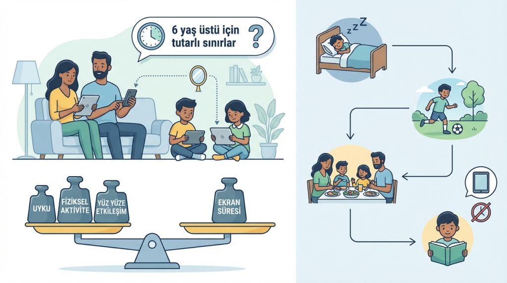 Çocuklarım için ne kadar süre uygun?