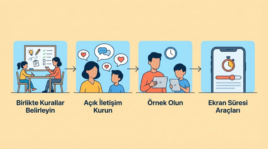 Çocuklarımın sosyal medya kullanımını nasıl denetlemeliyim?
