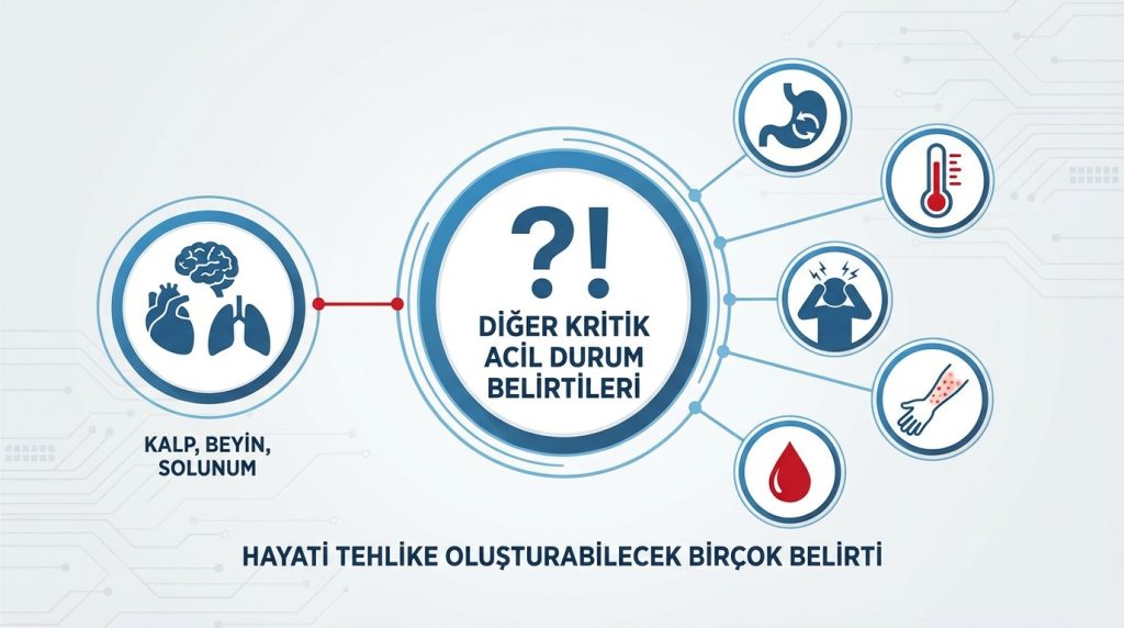 Diğer Kritik Acil Durum Belirtileri