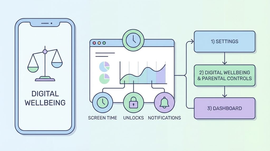 Digital Wellbeing Nedir ve Nasıl Çalışır?