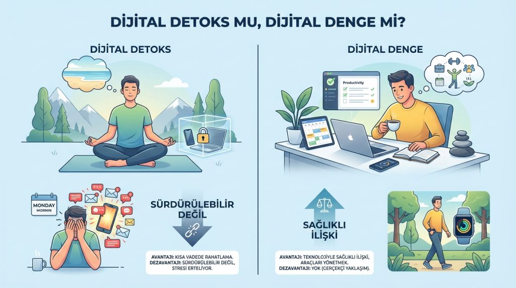 Dijital Detoks mu, Dijital Denge mi?