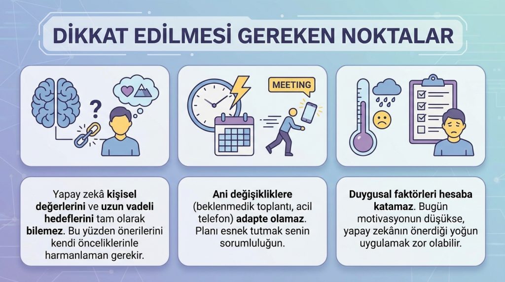 Dikkat Edilmesi Gereken Noktalar