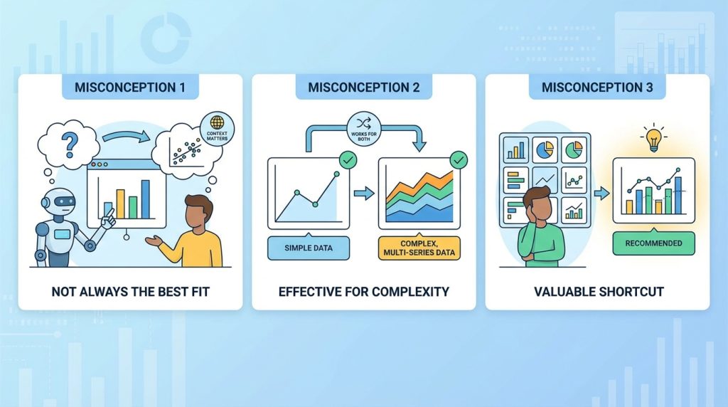 Excel’de Önerilen Grafikler Nedir? Hızlı Görselleştirme Yöntemi 3 Doğru Bilinen Yanlışlar