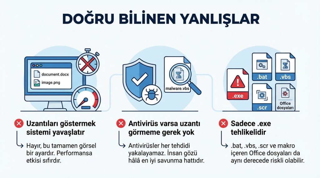 Doğru Bilinen Yanlışlar