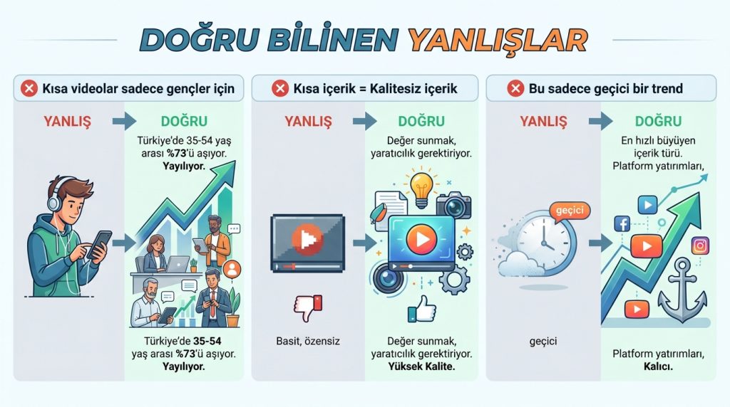 Doğru Bilinen Yanlışlar
