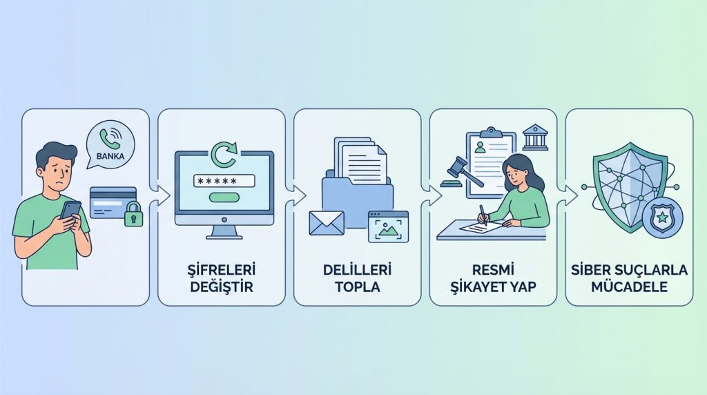 Online alışverişte dolandırıcılık kontrol listesi 4 Dolandırıcılığa Maruz Kalırsan Ne Yapmalısın?