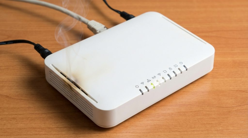 Modem/router yeniden başlatmak neyi düzeltir, neyi düzeltmez? 3 Donanımsal Arızalar