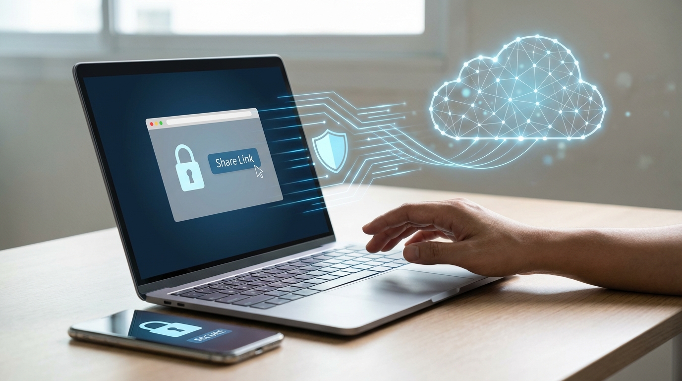 Dosya paylaşırken link güvenliği nasıl sağlanır?