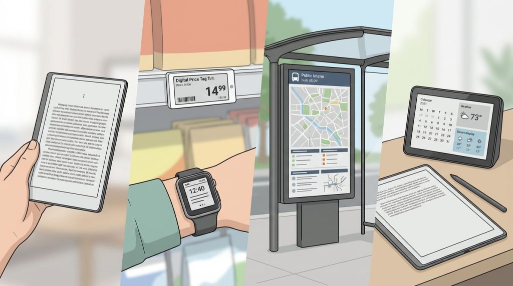 E-ink Ekran Nerede Kullanılır?