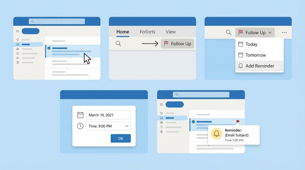 E-postalara Hatırlatıcı Ekleme